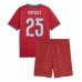 Portugal Nuno Mendes #25 Hjemmedraktsett Barn VM 2026 Kortermet (+ Korte bukser) Portugal Nuno Mendes #25 Hjemmedraktsett Barn VM 2026 Kortermet (+ Korte bukser)